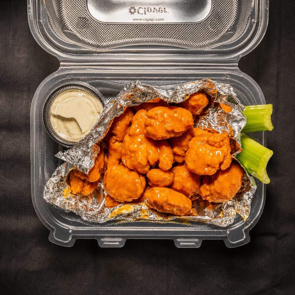 10 Boneless Wings.